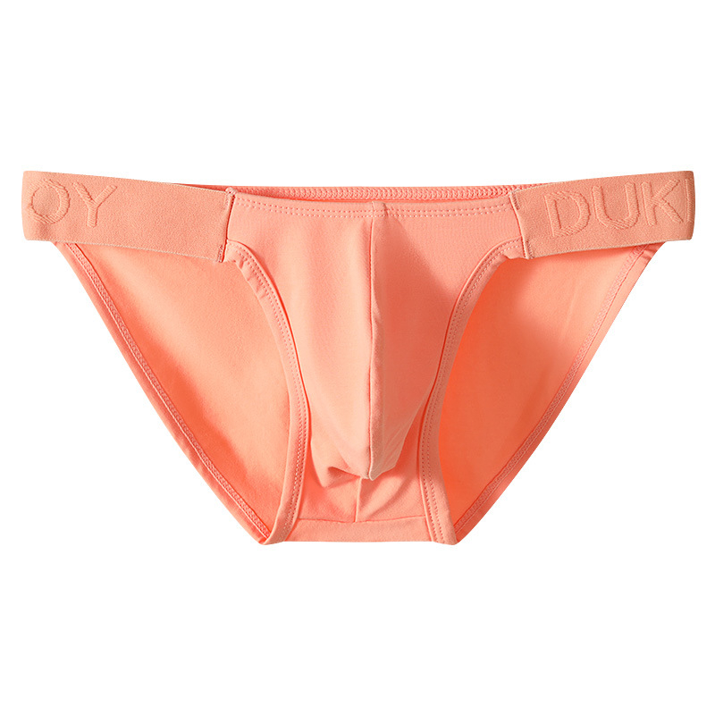 Slips pentru bărbați, talie joasă, buzunar bulge, tricot din bumbac, respirabile, uscare rapidă