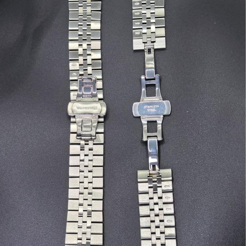 Pojas od nehrđajućeg čelika s pet spojki, kompatibilan s Apple Watch i Huawei GT5