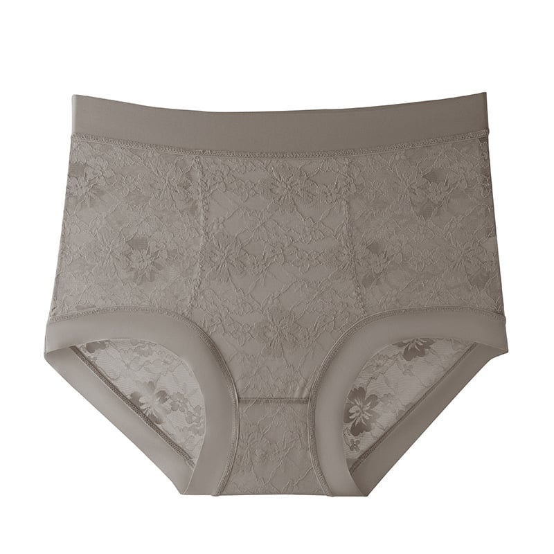 Chiloți femei talie înaltă din nailon, controlul abdomenului și ridicare fesieri, material tricotat, căptușeală din viscoză