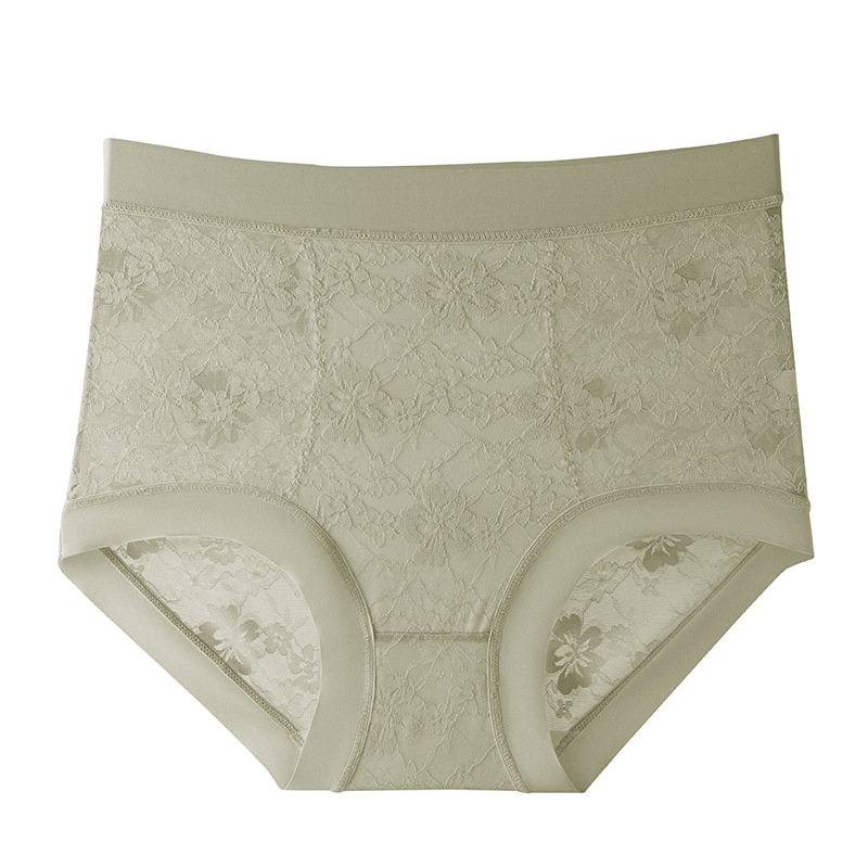 Chiloți femei talie înaltă din nailon, controlul abdomenului și ridicare fesieri, material tricotat, căptușeală din viscoză