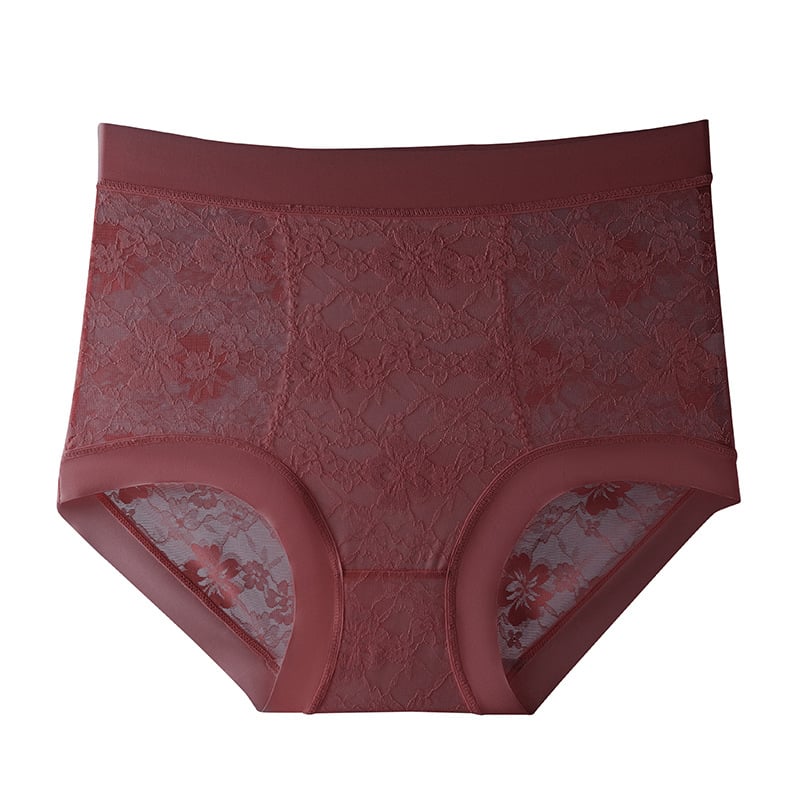 Chiloți femei talie înaltă din nailon, controlul abdomenului și ridicare fesieri, material tricotat, căptușeală din viscoză