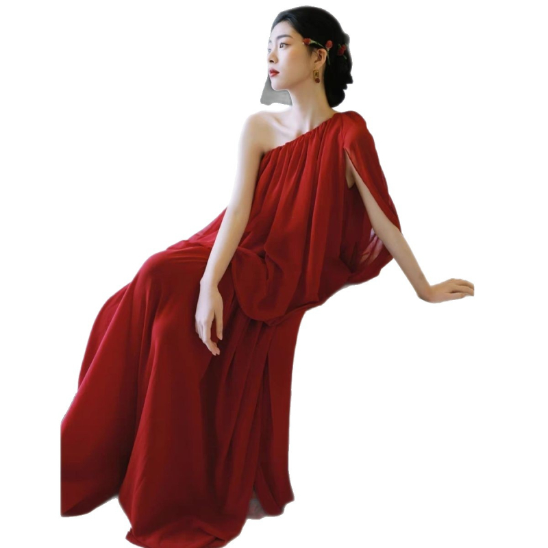 Vieno pečių sužadėtuvių suknelė, A linijos siluetas, mini ilgis, Chenille-spandeksų mišinys, pavasaris 2024