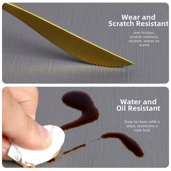 PVC ruutplacem lauale, nordiline stiil, ühtlane muster, kootud tekstuur