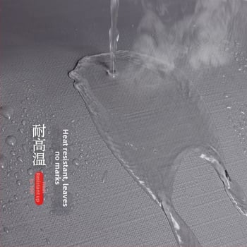 PVC ruutplacem lauale, nordiline stiil, ühtlane muster, kootud tekstuur