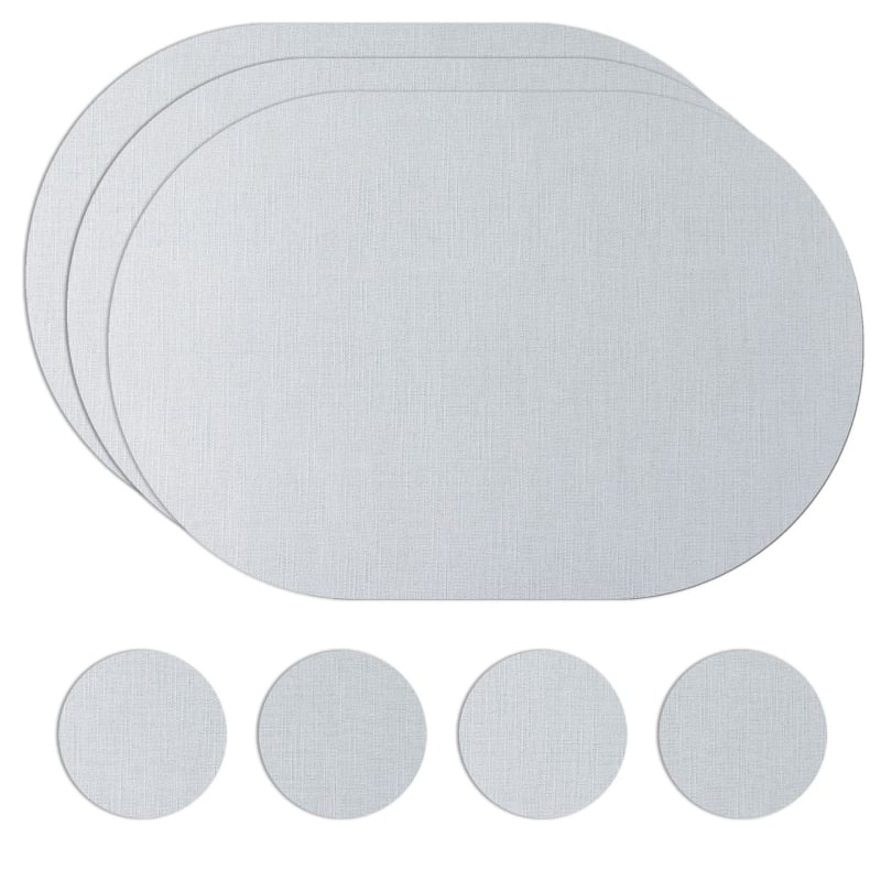 PVC ruutplacem lauale, nordiline stiil, ühtlane muster, kootud tekstuur