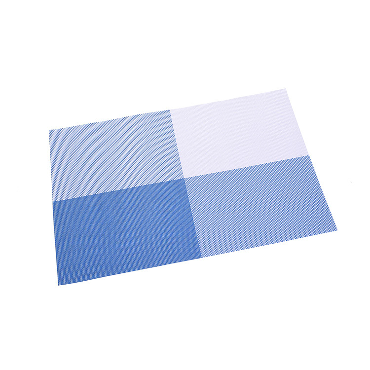 Ristkülikukujuline söögilaua alus, lääne stiilis, PVC, ruuduline muster, veekindel, mitte-libisev