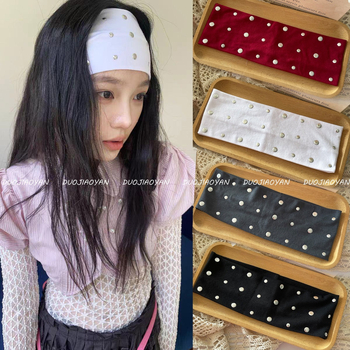 Ленти за глава и ластици за коса от So charming — плат, геометрична форма, възможност за персонализация