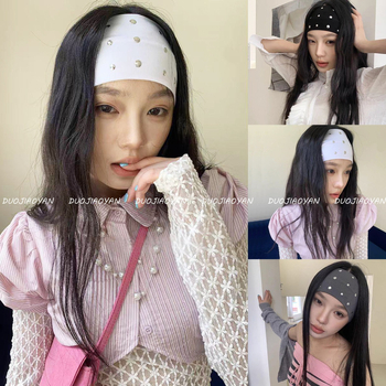 Ленти за глава и ластици за коса от So charming — плат, геометрична форма, възможност за персонализация