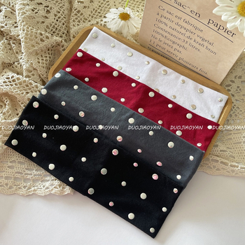 Ленти за глава и ластици за коса от So charming — плат, геометрична форма, възможност за персонализация