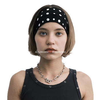 Ленти за глава и ластици за коса от So charming — плат, геометрична форма, възможност за персонализация