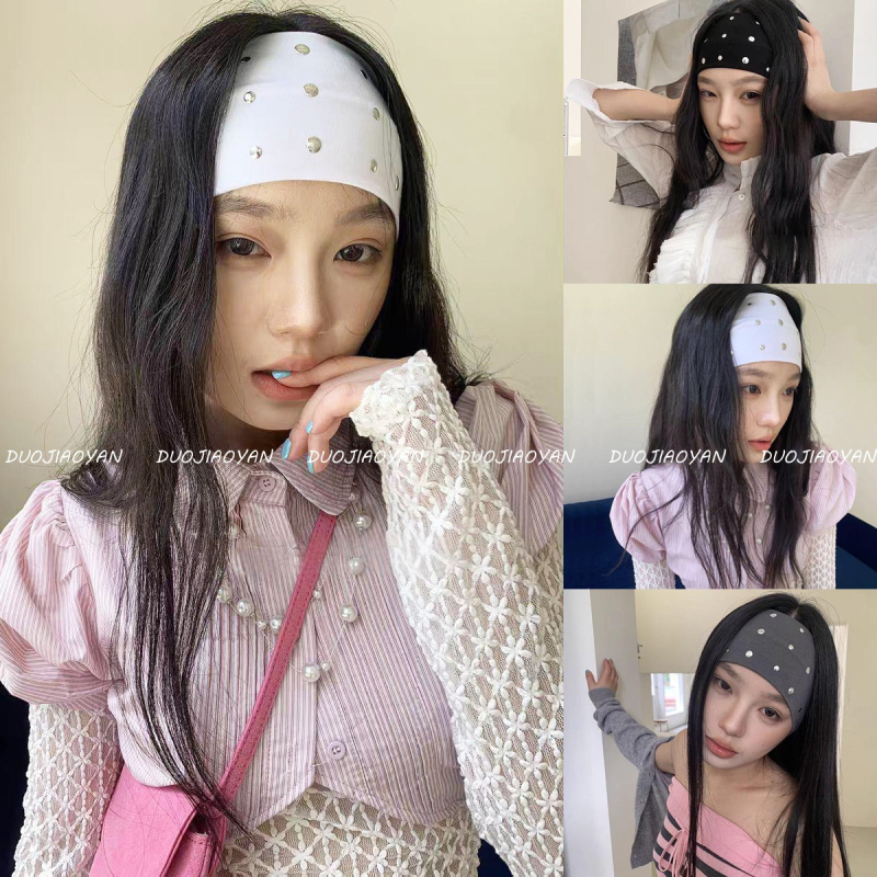 Ленти за глава и ластици за коса от So charming — плат, геометрична форма, възможност за персонализация