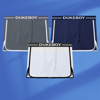 Muške prozračne gaćice od ice silk, nylonska mješavina 80–90%, srednji struk, jednostavno pletenje, podstava od najlona