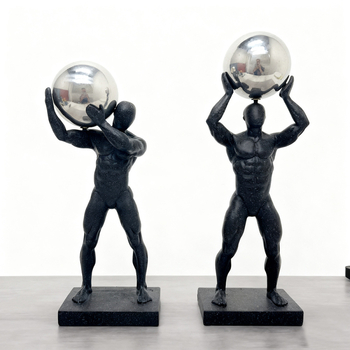 Housedeco – szintetikus gyantából készült, rajzfilmszerű gimnasztika figura