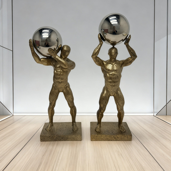 Housedeco – szintetikus gyantából készült, rajzfilmszerű gimnasztika figura