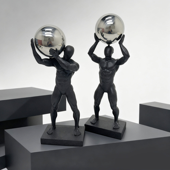 Housedeco – szintetikus gyantából készült, rajzfilmszerű gimnasztika figura