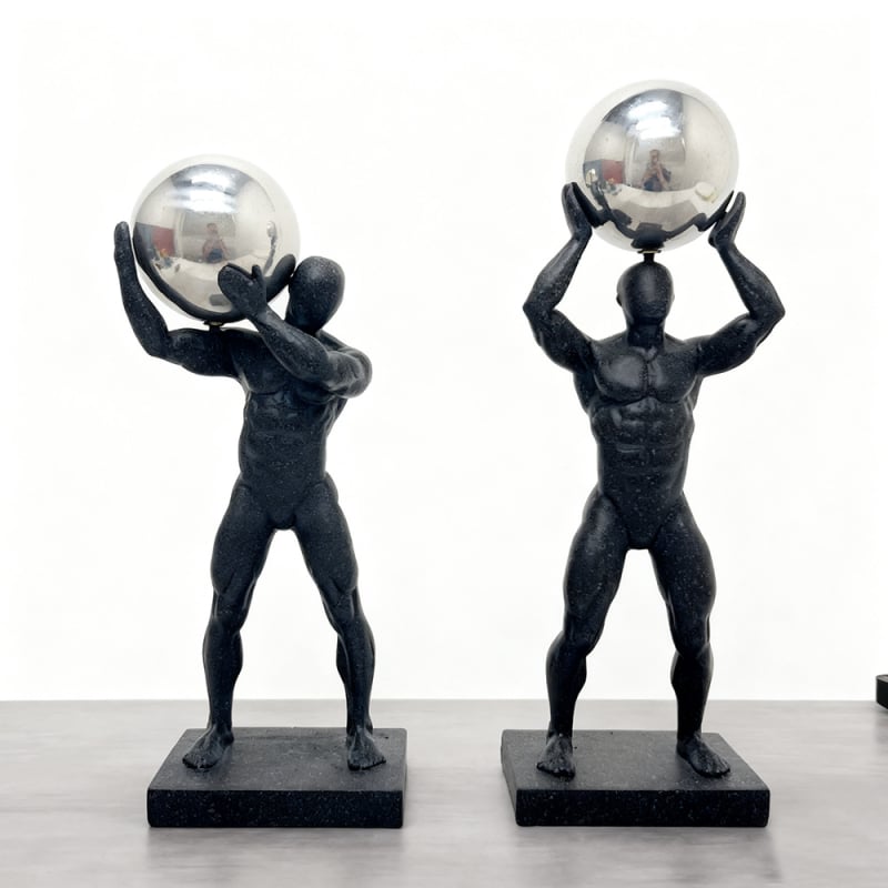 Housedeco – szintetikus gyantából készült, rajzfilmszerű gimnasztika figura