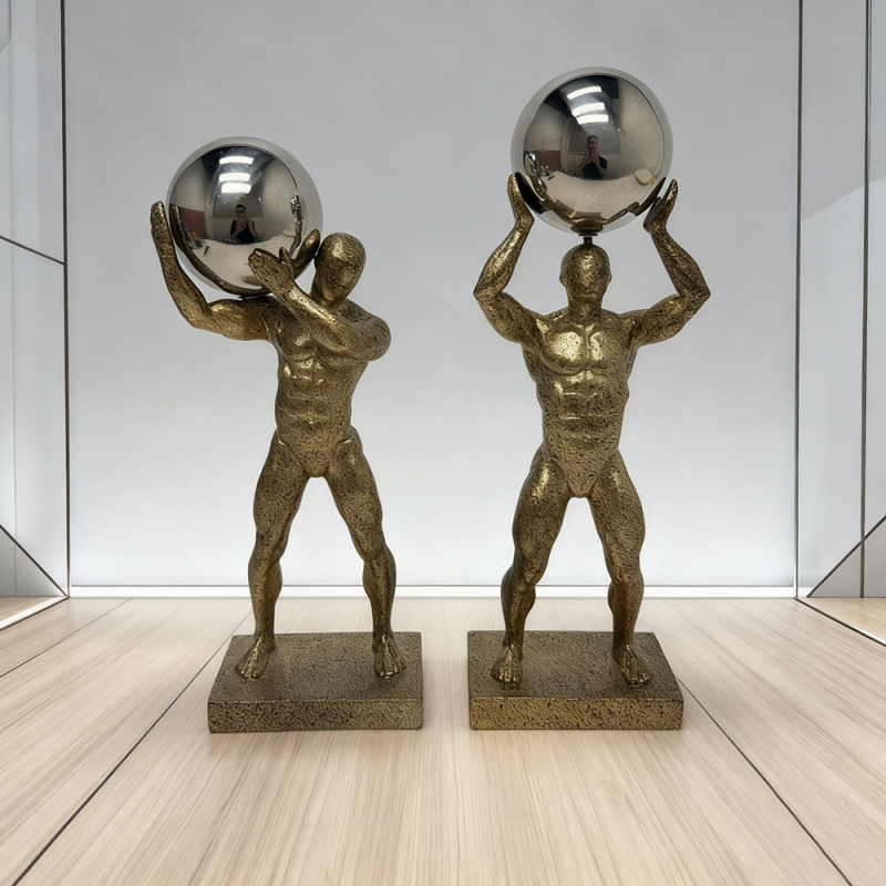 Housedeco – szintetikus gyantából készült, rajzfilmszerű gimnasztika figura