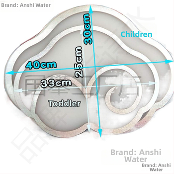 An shishui Rekvizit pre detský tanec s oblakom – ručne ovládateľný scénický doplnok pre deti, skladom, leto 2021 vydanie