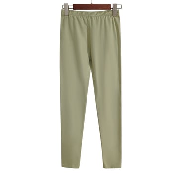 Есенни дамски панталони – чист памук, антибактериални, против акари, висока талия, слим фит