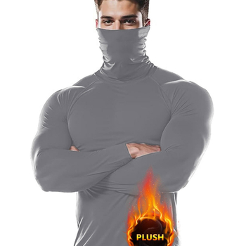 Top de fitness pentru bărbați, 90% poliester + 10% spandex, all-season, fără căptușeală, în stoc