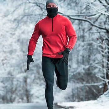 Top de fitness pentru bărbați, 90% poliester + 10% spandex, all-season, fără căptușeală, în stoc