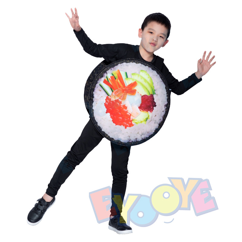 EYOOYE sushi cosplay kostim – kreativna tema restorana, roditelj-dijete par za zabavnu ulogu, proljeće 2025