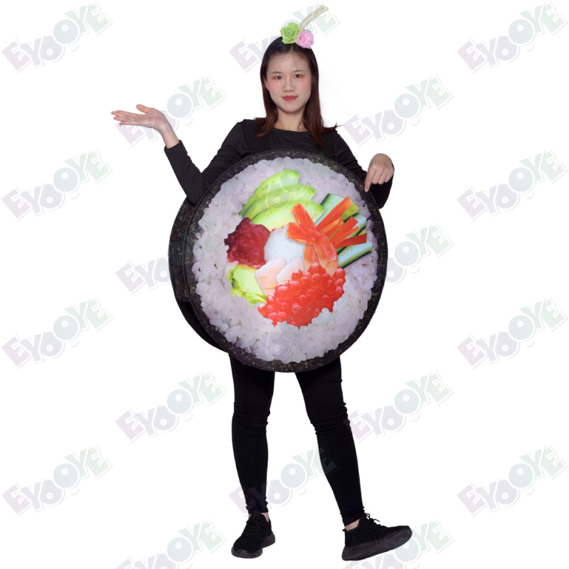 EYOOYE sushi cosplay kostim – kreativna tema restorana, roditelj-dijete par za zabavnu ulogu, proljeće 2025
