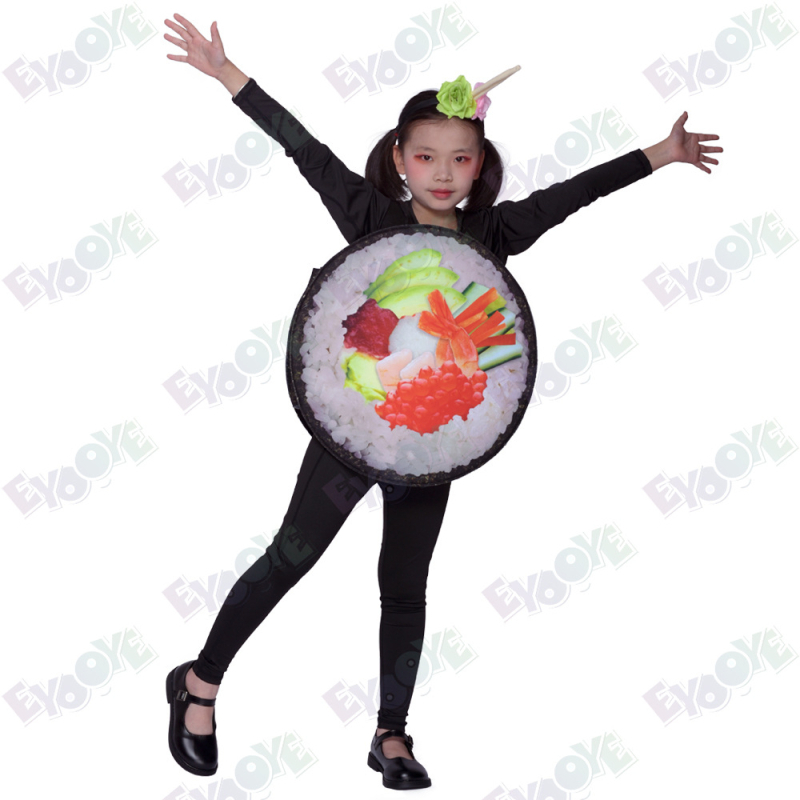 EYOOYE sushi cosplay kostim – kreativna tema restorana, roditelj-dijete par za zabavnu ulogu, proljeće 2025