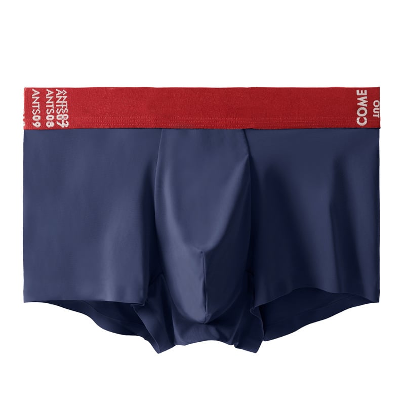 Muške gaćice Ice Silk Ultra-tanke, prozračne, bezšivne, srednja talija, s Mulberry svilenom podstavom