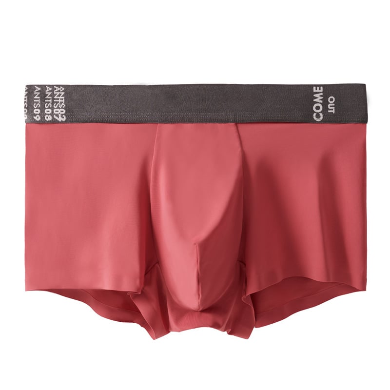 Muške gaćice Ice Silk Ultra-tanke, prozračne, bezšivne, srednja talija, s Mulberry svilenom podstavom
