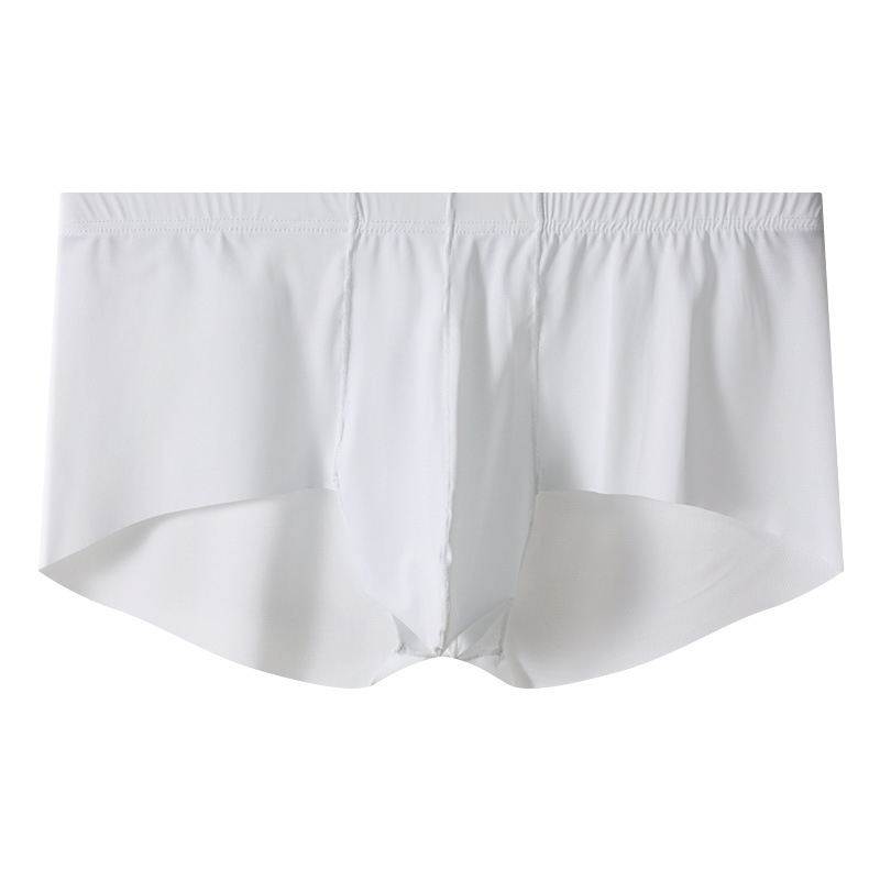 Muške bokserice sa srednjim strukom, džep za konturu, Ice Silk najlon, prozračne
