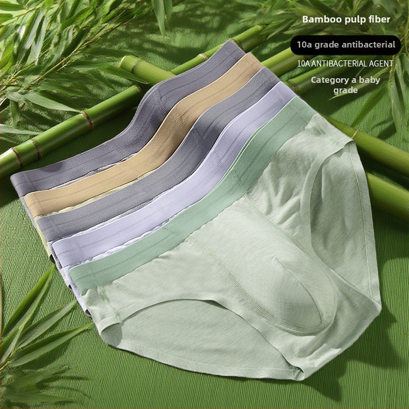 Férfi boxeralsó viszkózból, antibakteriális és légáteresztő, 90–95% viszkóz, középmagas derekú