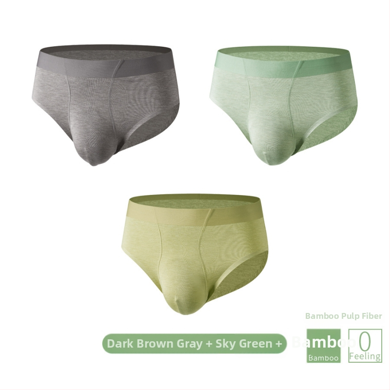 Férfi boxeralsó viszkózból, antibakteriális és légáteresztő, 90–95% viszkóz, középmagas derekú