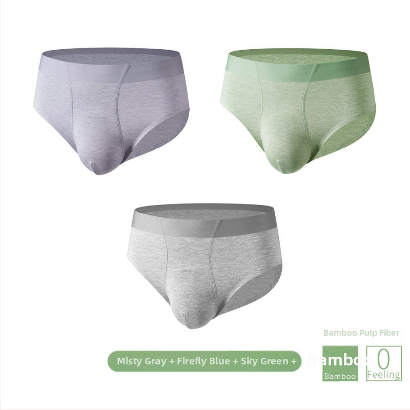 Férfi boxeralsó viszkózból, antibakteriális és légáteresztő, 90–95% viszkóz, középmagas derekú