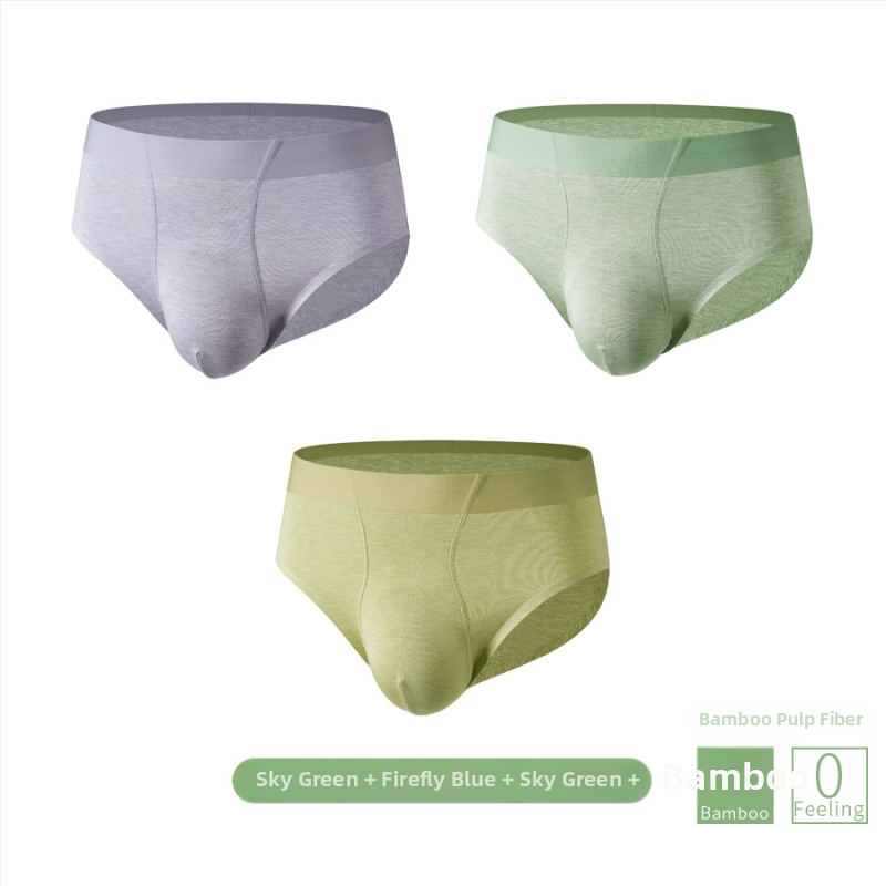 Férfi boxeralsó viszkózból, antibakteriális és légáteresztő, 90–95% viszkóz, középmagas derekú