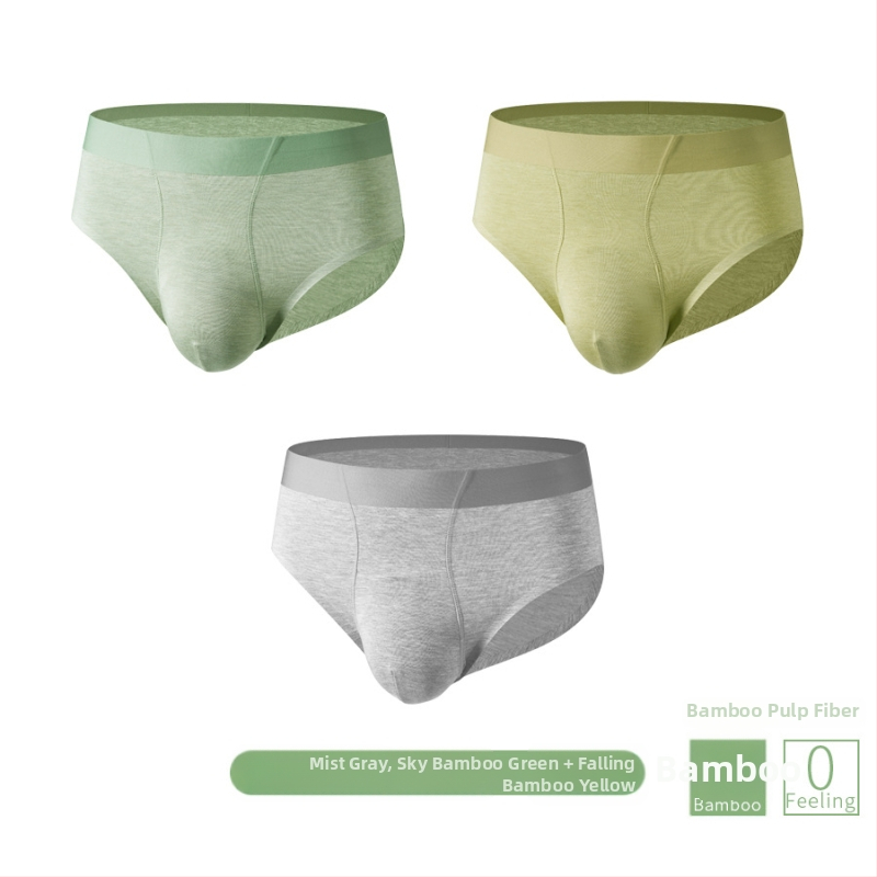 Férfi boxeralsó viszkózból, antibakteriális és légáteresztő, 90–95% viszkóz, középmagas derekú