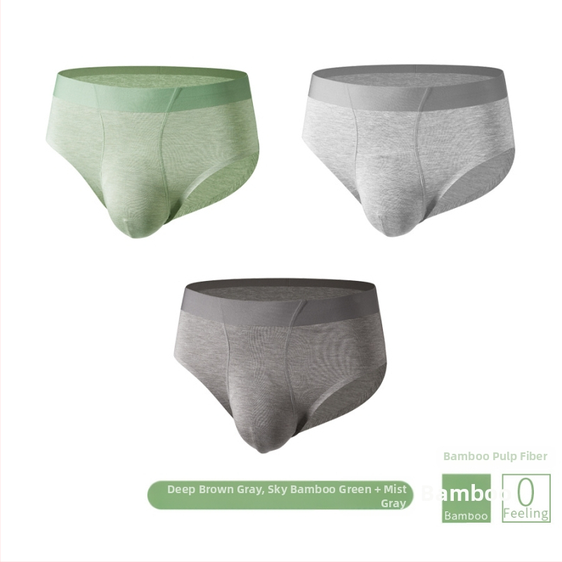 Férfi boxeralsó viszkózból, antibakteriális és légáteresztő, 90–95% viszkóz, középmagas derekú