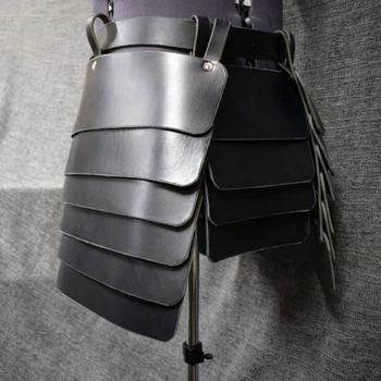 Costum cosplay pentru adulți: fustă viking europeană din perioada medievală cu centură și colanți - vară 2023