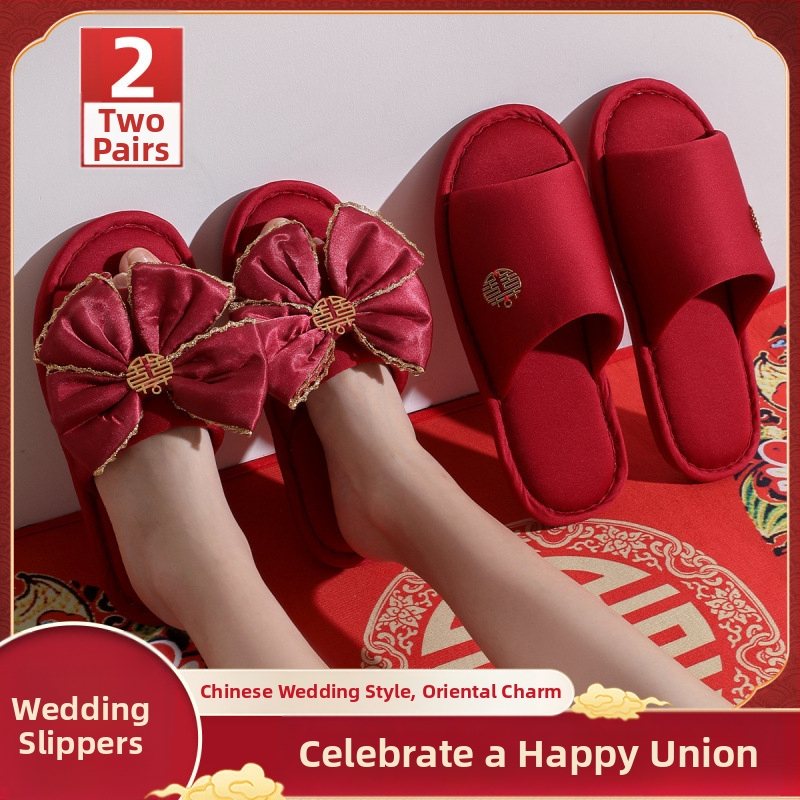 Uniszex esküvői papucs, toe-loop kialakítású, denim felsőrész, PVC talp, párnak