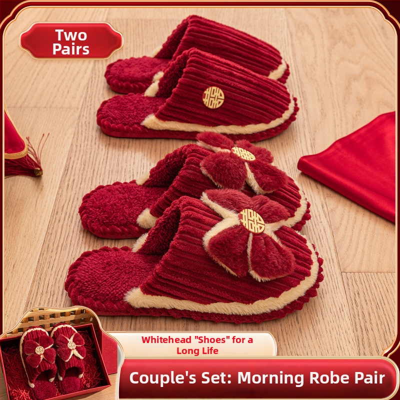 Uniszex esküvői papucs, toe-loop kialakítású, denim felsőrész, PVC talp, párnak