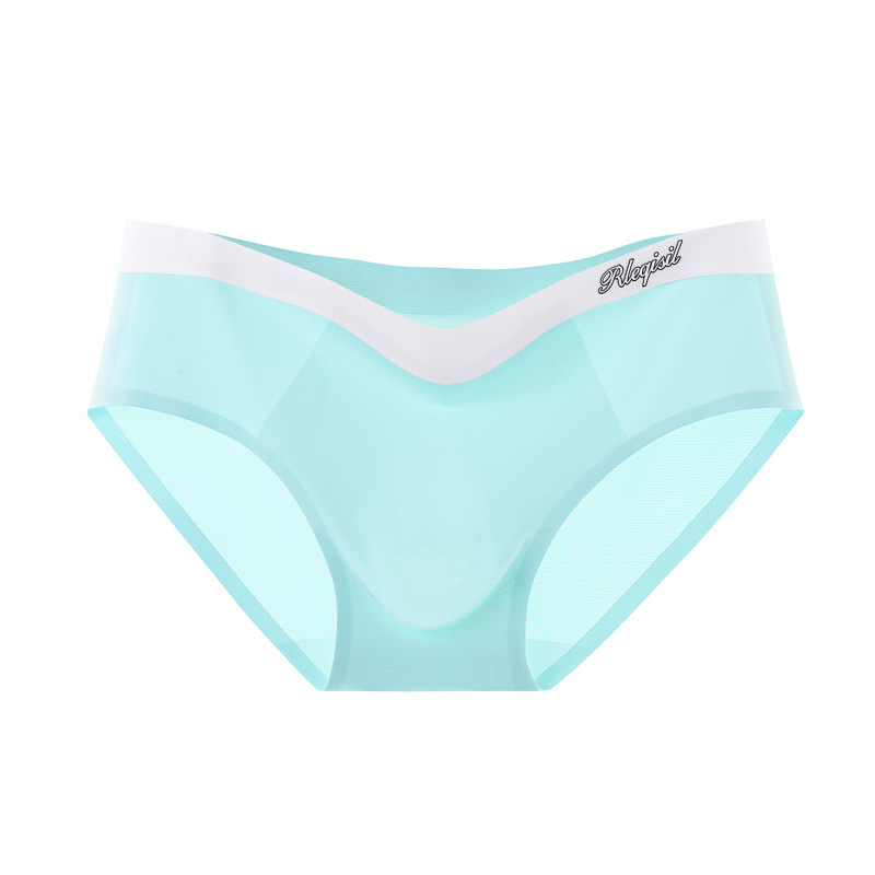 Muške briefs od Nano Mesh, antibakterijske, brzo se suše, prozračne, srednji pojas, pleteni materijal, Ice Oxygen Bar podstava u području prepona