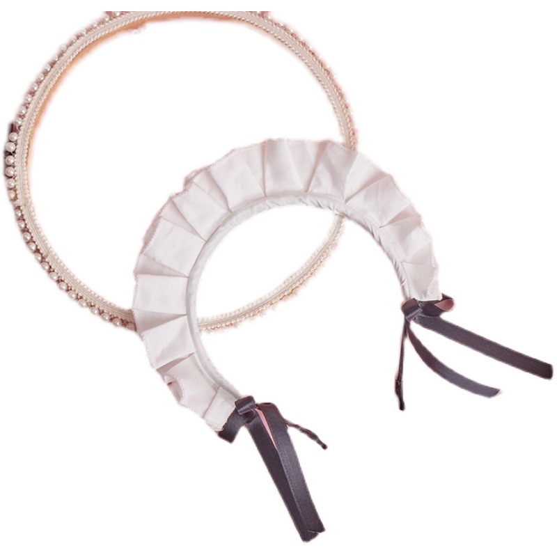 Lolita anime traka za glavu za cosplay, ručno izrađeni dodatak za kosu KC, svestran mali dodatak (Marka: Other; Izvor: Ready stock; Godina/Sezona: Other)