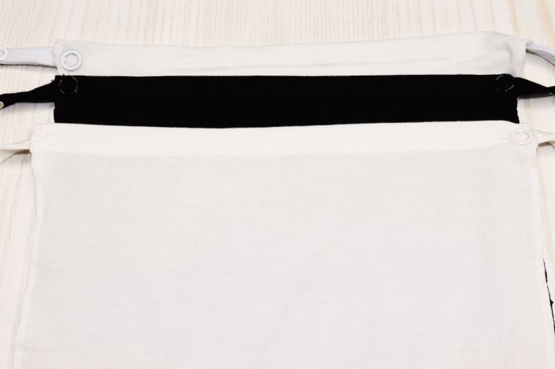 Γυναικείο σετ τριών halter τοπ από δαντέλα και modal, sling στυλ, ελαστικό ύφασμα, μήκος 50–65 cm