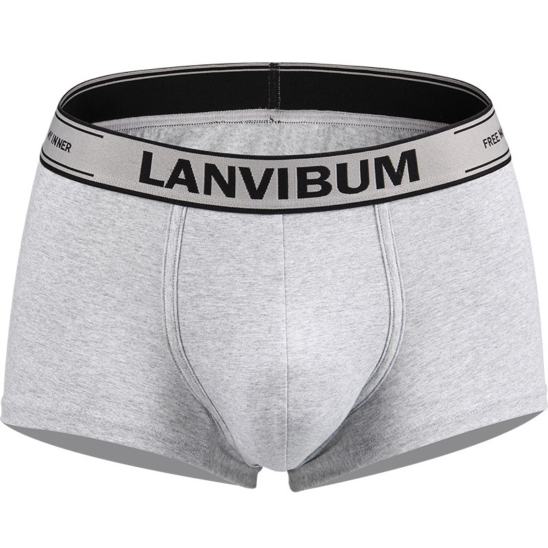 Ανδρικά βαμβακερά μποξέρ εσώρουχα, μεσαία μέση, μονόχρωμα, κύριο ύφασμα 95–100% βαμβάκι, επένδυση καβάλου 95–100% βαμβάκι, υφαντό ύφασμα 40-count