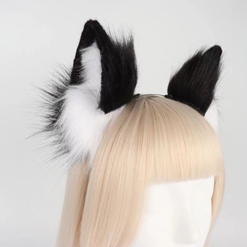 Cosplay dodatak: ručno izrađene lisice uši na traku za glavu; umjetne uši; Brand Unique; Na skladištu; Ljeto 2021