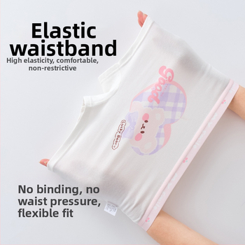 Tüdrukute puuvillased aluspüksid – 95% puuvill, turvalisus klass A, sobib 3–8-aastastele (100–140 cm), pakendatud kotis