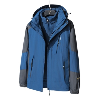 Unisex žieminė striukė su gobtuvu, laisvo kirpimo, 100% polipropilenas, retro stilius