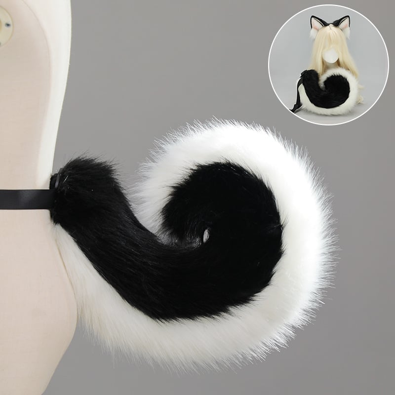 Shiba Inu uši i rep cosplay set — rekviziti za Halloween za odrasle, lansiranje proljeće 2025