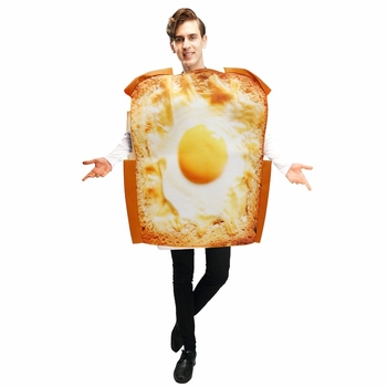Cosplay kostim - Tema jaje, kruh, jagoda torta, hamburger - za odrasle (Brend EYOOYE; Starosna skupina: Odrasli; Godina/Sezona: Ljeto 2025)