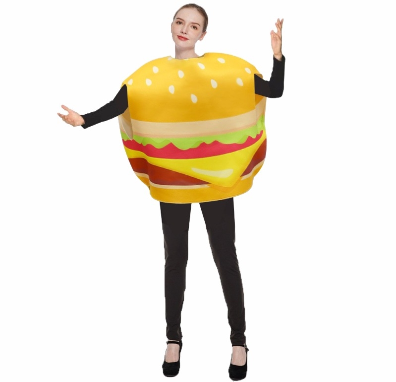 Cosplay kostim - Tema jaje, kruh, jagoda torta, hamburger - za odrasle (Brend EYOOYE; Starosna skupina: Odrasli; Godina/Sezona: Ljeto 2025)